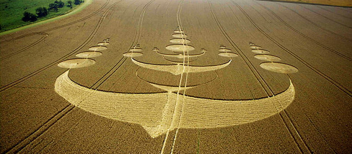 麥田怪圈圖片