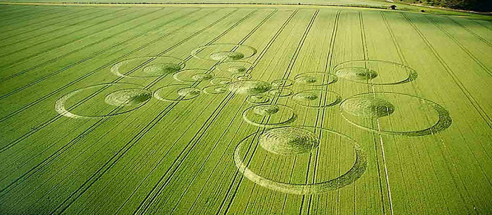麥田怪圈圖片