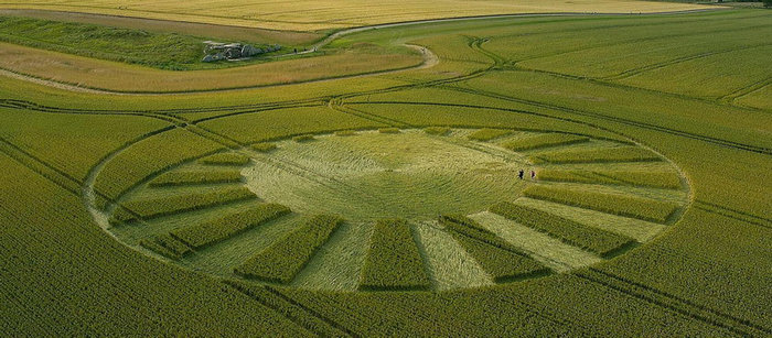 麥田怪圈圖片