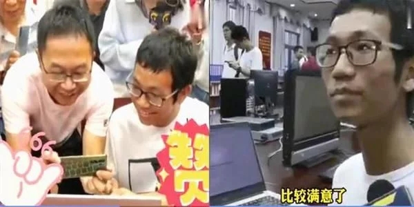 廣西723分學霸淡定查分